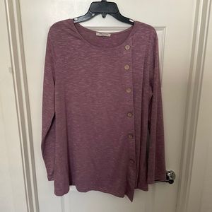 Sese Code Purple Long Sleeve Tee - Size 2X